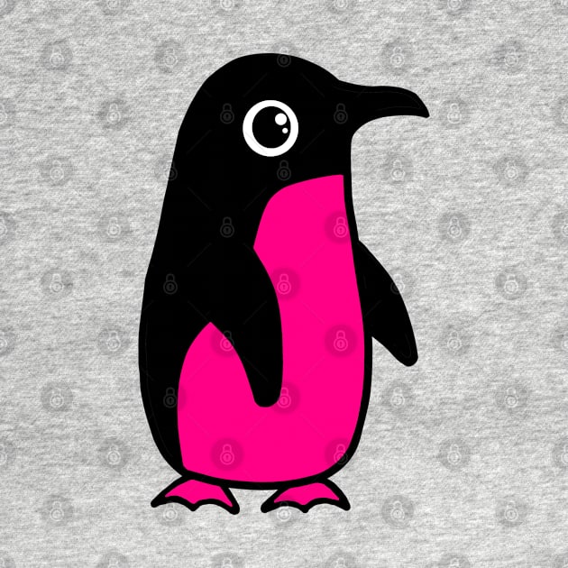 Pink Penguin by Omnivorous